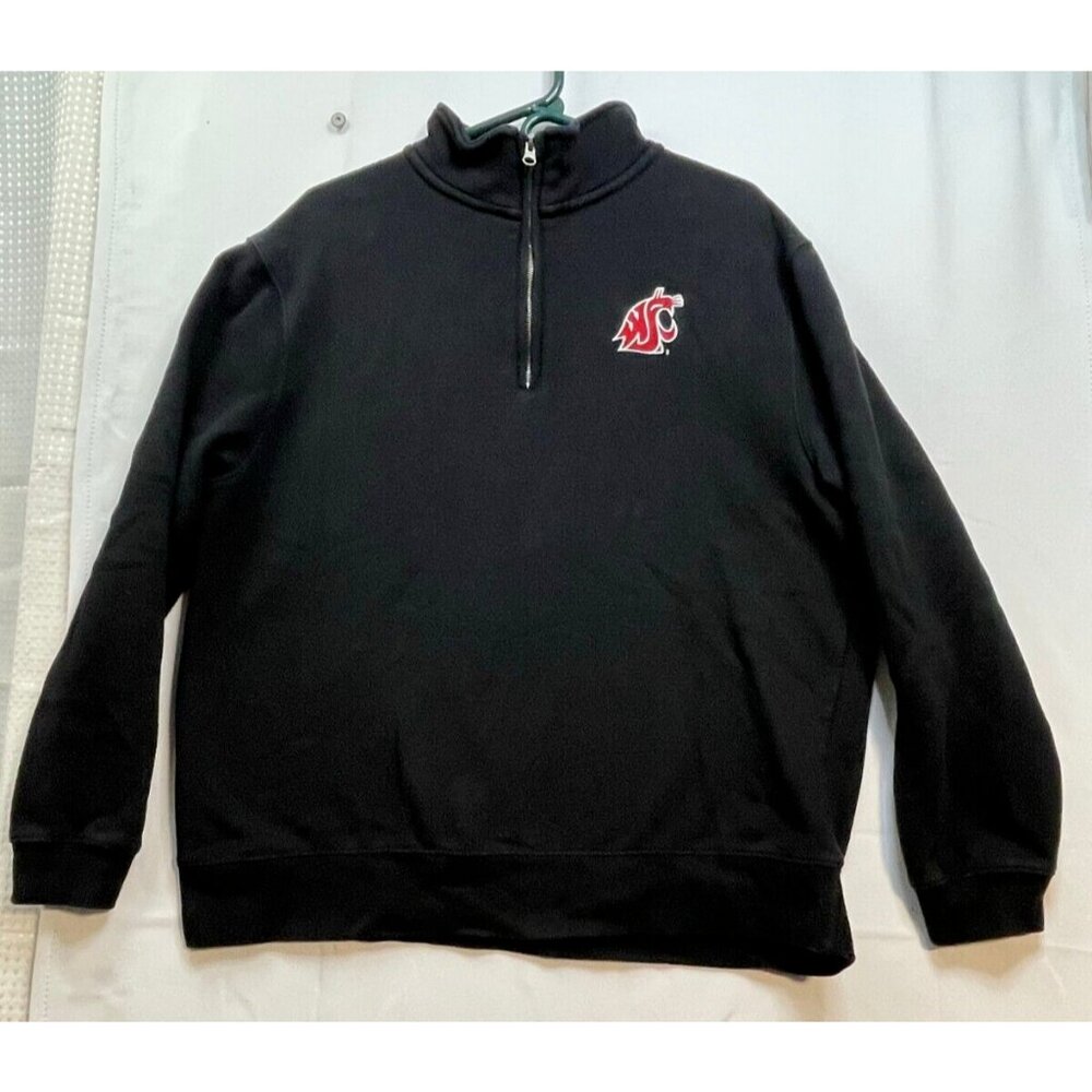 Top of the World 1/4 zip sweater mens XL long sleeve black